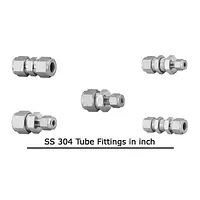Stainless Steel Tube Fittings SS 304 x Inch - SS 304 Compression Tube Fittings - Master