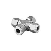 Union Cross 18 mm - SS 304 Compression Tube Fittings - Master